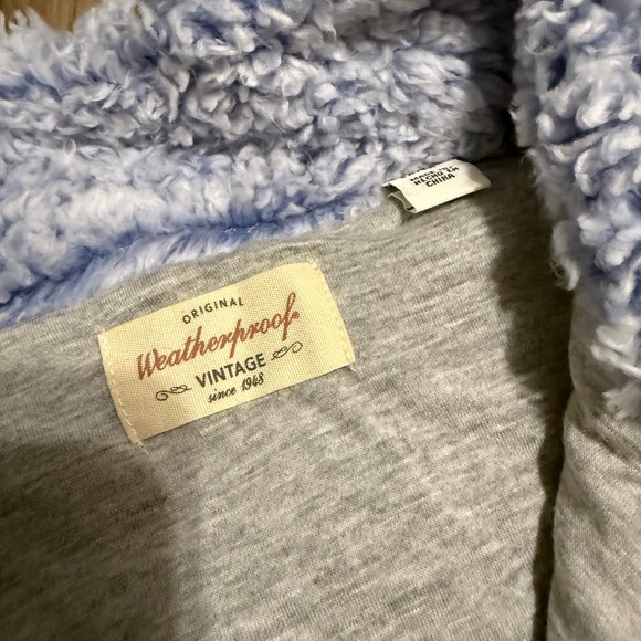 Weatherproof Light Blue Teddy Jacket - Picture 4 of 6